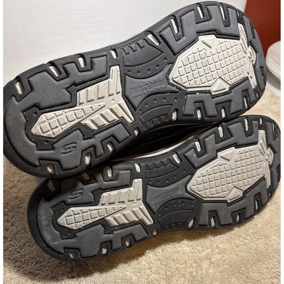 Mens Skechers Sz 11 Avillo Relaxed Fit Memory Foam Slip-on Loafer Shoes Black 64 - Picture 12 of 14